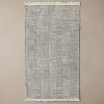 Şönil Dokuma Halı Taş 100x200 cm
