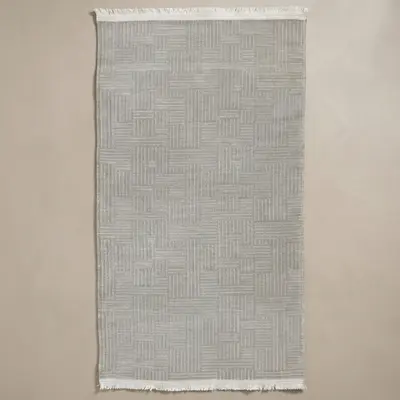 Şönil Dokuma Halı Taş 80x200 cm