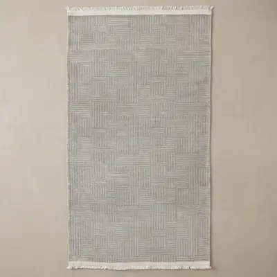 Şönil Dokuma Halı Taş 80x300 cm