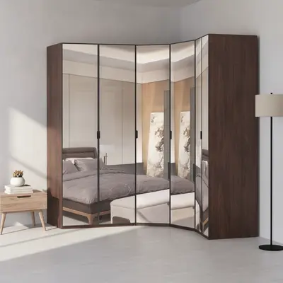 TH Loft Köşe Gardırop