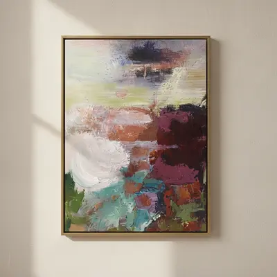 Çerçeveli Yağlı Boya Tablo 90X120 Cm