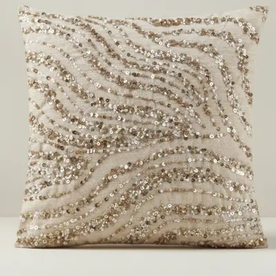 TH İşlemeli Dekoratif Kırlent 35X35