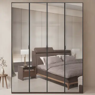 TH Loft 4 Kapaklı Gardırop