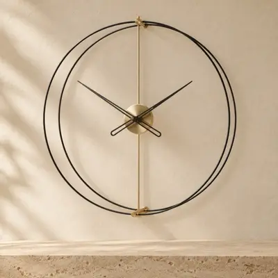 Timelessimple60 Gold Duvar Saati