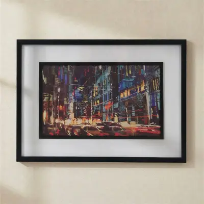 TH Çerçeveli Cam Tablo 54X74 Cm