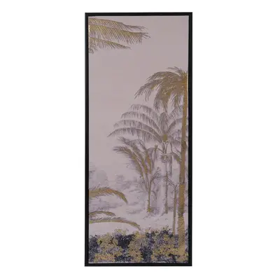 TH Altın Varaklı Tablo42X102 Cm 2