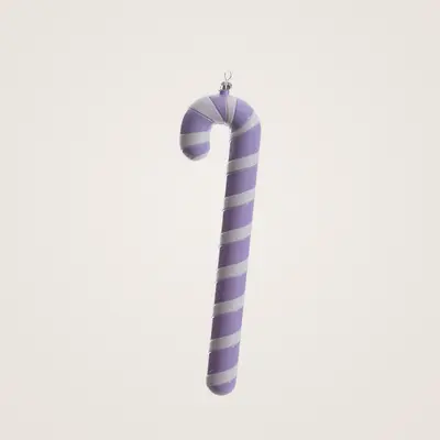 TH Lila Şeker Kamış Figürü Prmium Süs 30 Cm 2