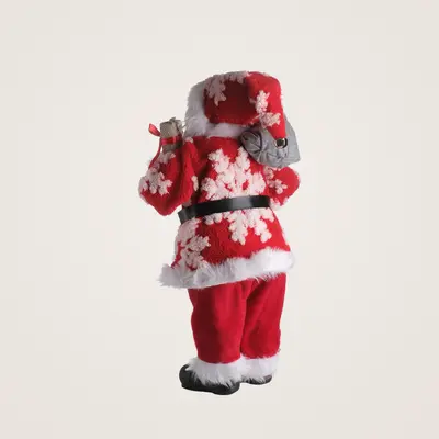 TH Noel Baba Ayakta Hediye Çantalı 60Cm 2