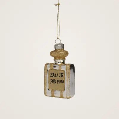 TH Gold Parfüm Şişesi Figürü Ağaç Süsü 2