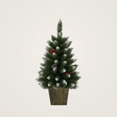 TH Berry Karlı Çam Ağacı 90 Cm 2
